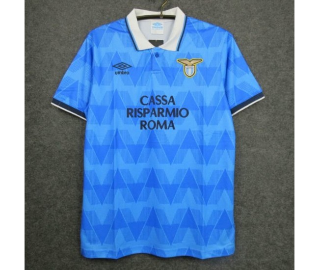 SS Lazio Home Retro Jersey 1989-1990