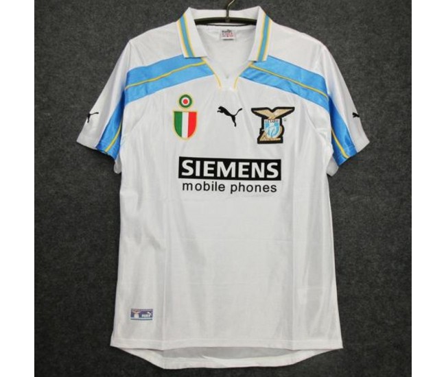 SS Lazio Centenary Retro Jersey 2000-2001