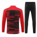 AC Milan Mens Red Training Technical Football Tracksuit 2024-25