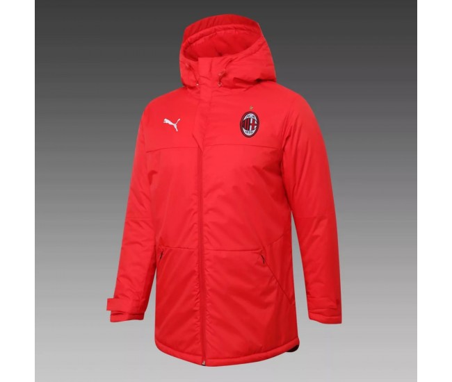 AC Milan Training Winter Jacket Red 2020 2021