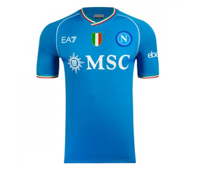 SSC Napoli Mens Home Jersey 2023-24