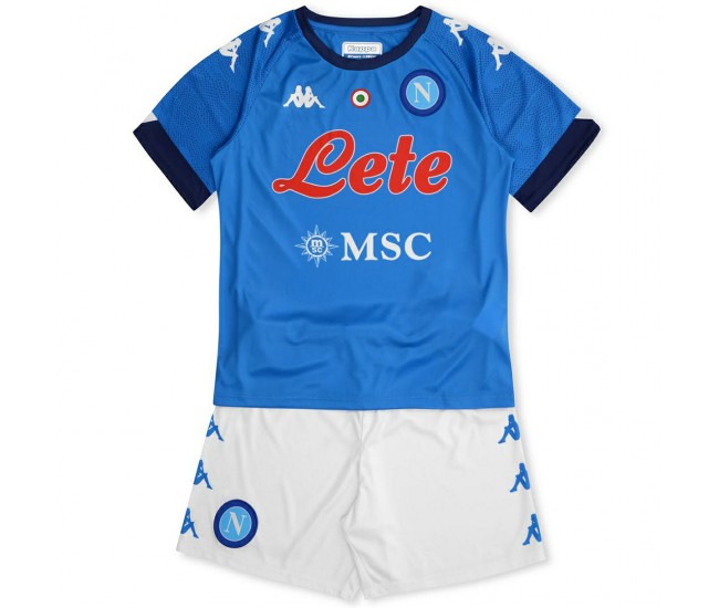 SSC Napoli Blue Kit Kids 2020 2021
