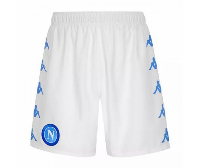 SSC Napoli Away Shorts White 2020 2021