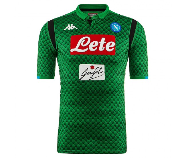 SSC Napoli Green Goalkeeper Jersey 2018-19