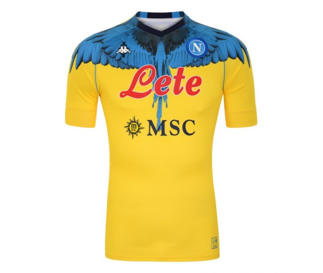 SSC Napoli Limited Edition Burlon GK Match Jersey 2021