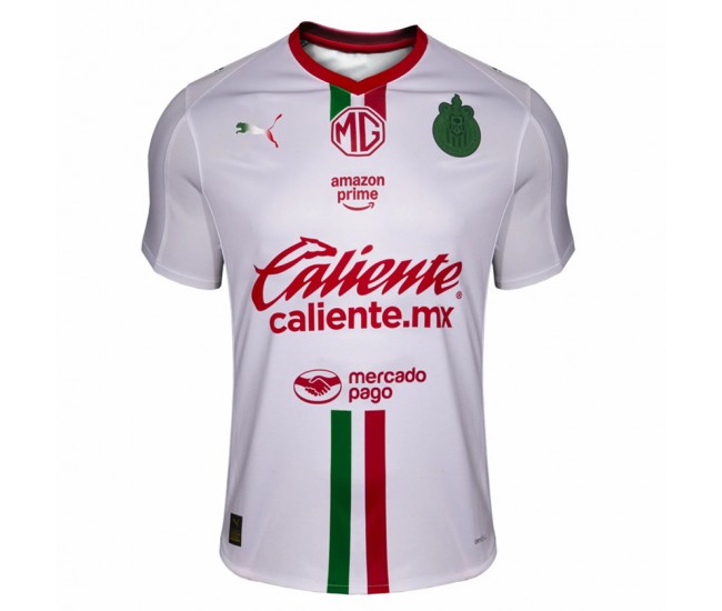Camiseta de fútbol visitante de Chivas para hombre 2025