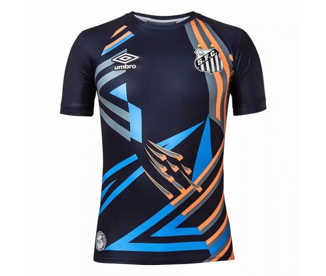 Umbro Santos Goalkeeper Black Jersey 2020 2021