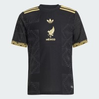 Mexico Mens Gold Jersey 25-26