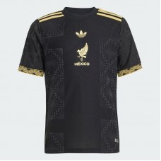 Mexico Mens Gold Jersey 25-26