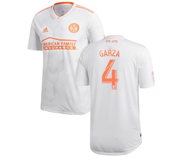 Men's Atlanta United FC Greg Garza White 2018 King Peach Authentic Player Jersey Men's Atlanta United FC Greg Garza White 2018 King Peach Authentic Player Jersey