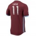 Men's Colorado Rapids Shkelzen Gashi Burgundy 2018 Primary Authentic Player Jersey