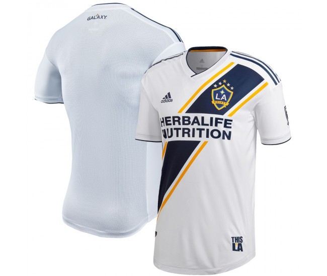 LA Galaxy 2018 Authentic Primary Jersey - White