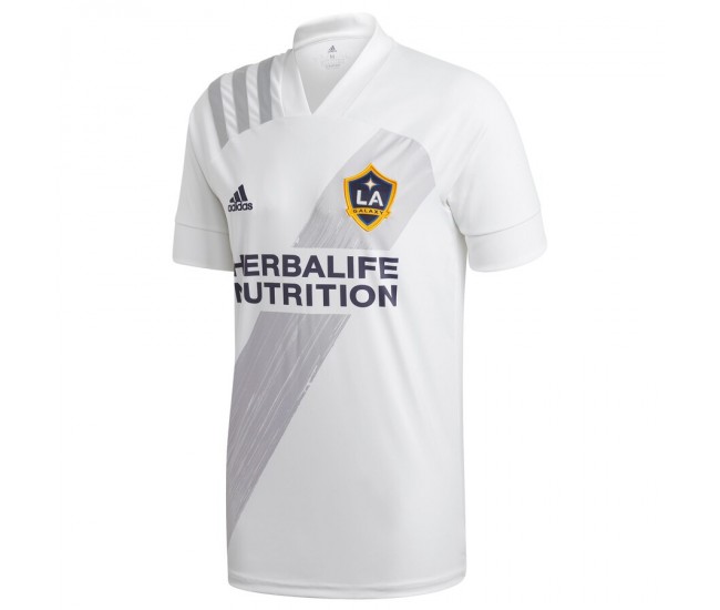 LA Galaxy White 2020 25th Season Celebration Jersey