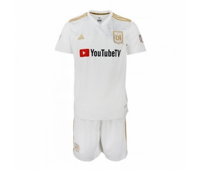 Men's LAFC White 2018 Secondary Kit - Kids