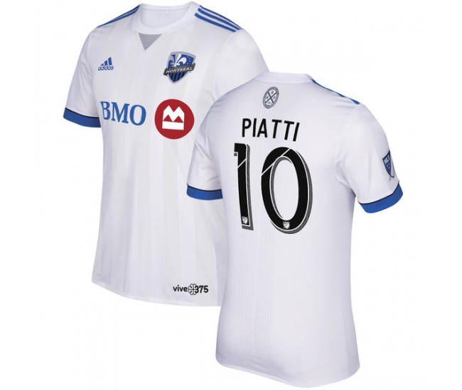 Ignacio Piatti Montreal Impact 2018 Secondary Authentic Jersey - White