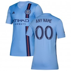 Men's New York City FC Blue 2019 Primary Custom Jersey