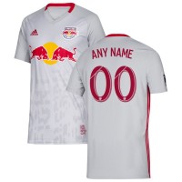 Men's New York Red Bulls Gray 2019 Primary Custom Jersey