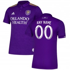 Men's Orlando City SC Purple 2018 Primary Authentic Custom Jersey