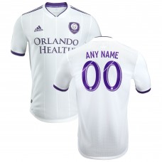 Men's Orlando City SC White 2018 Origin Kit Authentic Custom Jersey