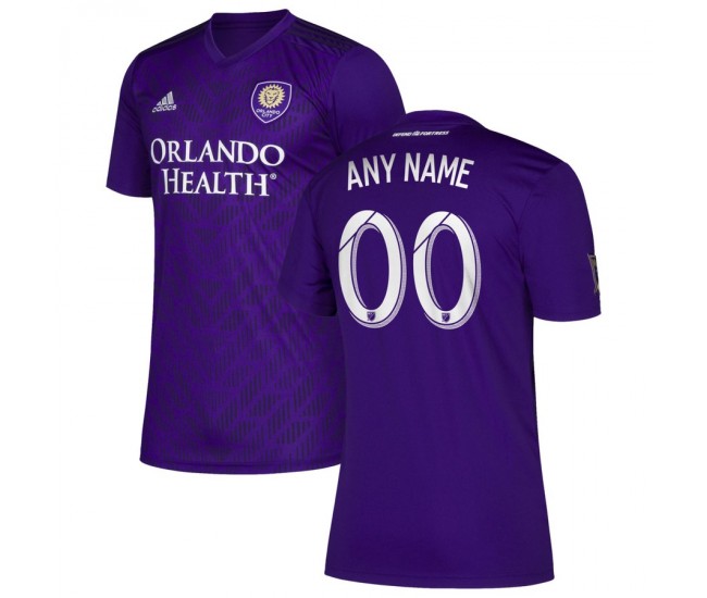 Men's Orlando City SC Purple 2019 Bring The Noise Custom Jersey