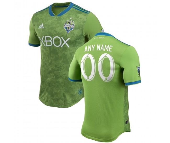 Men's Seattle Sounders FC Green 2018 Primary Authentic Custom Jersey Men's Seattle Sounders FC Green 2018 Primary Authentic Custom Jersey