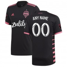 Men's Seattle Sounders FC Black 2019 Nightfall Custom Jersey