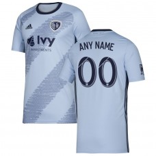 Men's Sporting Kansas City Blue 2019 Primary Custom Jersey