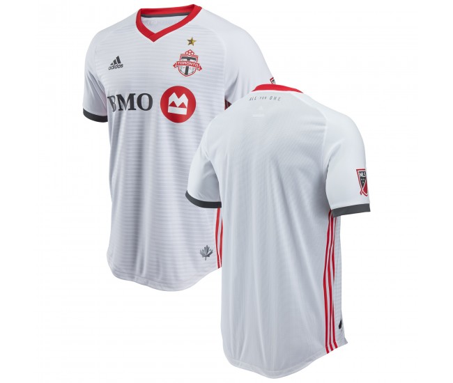 Men's Toronto FC White 2018 Secondary Authentic Jersey