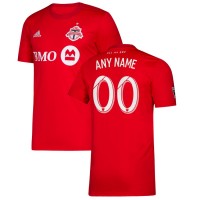 Men's Toronto FC Red 2019 Primary Custom Jersey