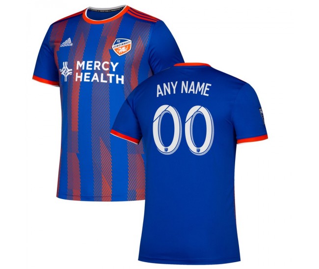 Men's FC Cincinnati Blue 2019 Primary Custom Jersey
