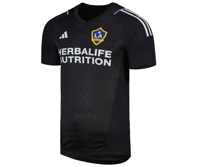 LA Galaxy Men's Black Goalkeeper Jersey 23-24