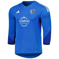 Sporting Kansas City Men's Long Sleeve Blue Goalkeeper Jersey 23-24
