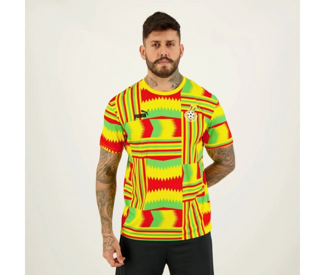 Ghana Mens FTBL Culture Football Jersey 2023