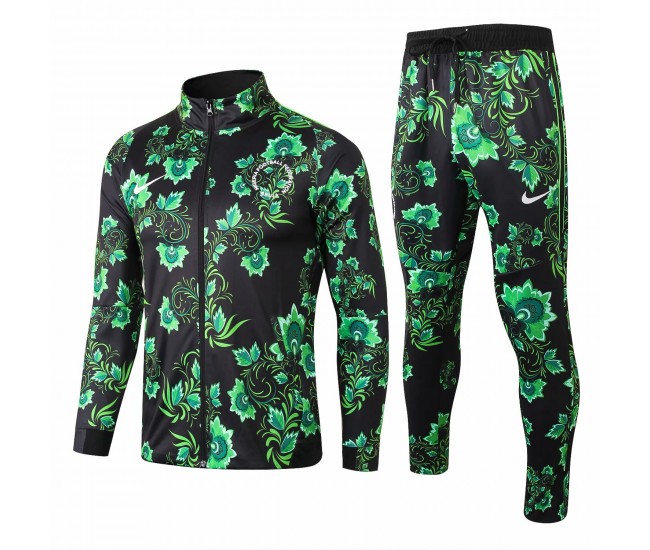 Nigeria Green Training Technical Soccer Tracksuit 2018/19