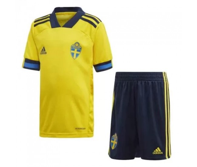 Sweden Home Kit 2020 2021 - Kids