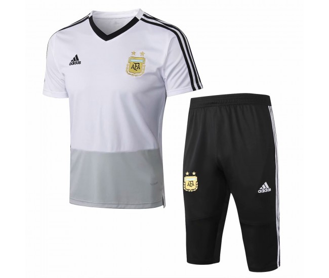 Argentina Presentation Soccer Short Tracksuit White 2018/19