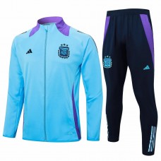 Argentina Mens Blue Training Presentation Football Tracksuit 2024-25
