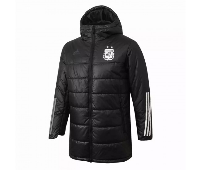 Argentina National Black Winter Jacket 2020 2021