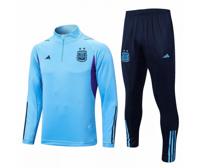 Argentina Blue Training Technical Football Tracksuit 2022-23