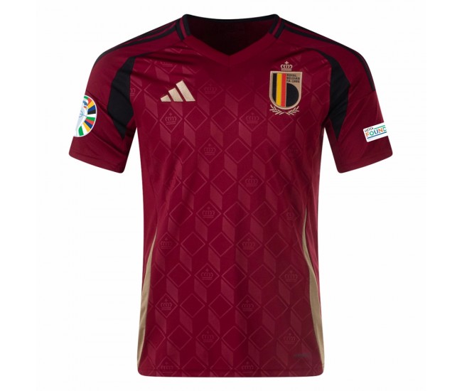 Belgium Mens Euro 2024 Home Jersey