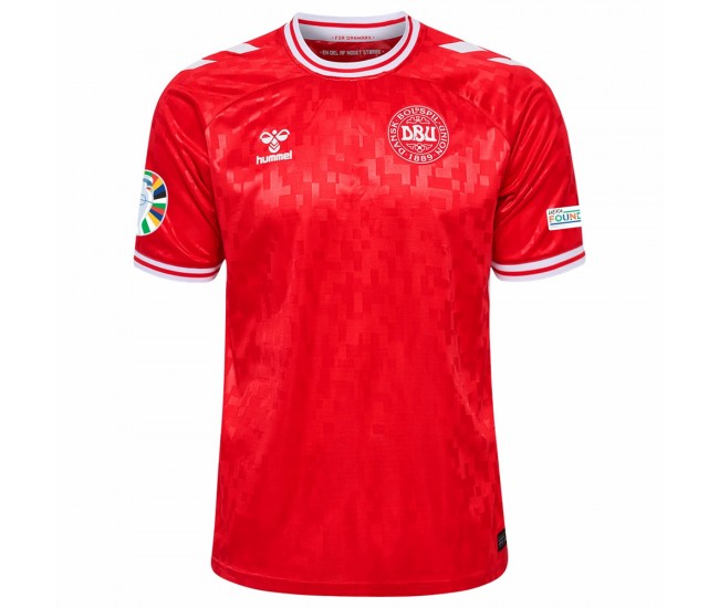 Denmark Mens Euro 2024 Home Jersey