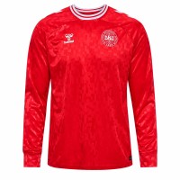 Denmark Mens Home Long Sleeve Jersey 24-25