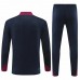 England Mens Navy Training Technical Football Tracksuit 2023-24