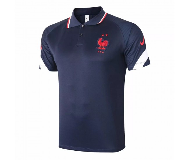 France Polo Navy Shirt 2020