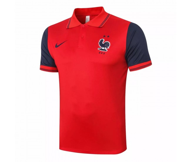 France Polo Red Shirt 2020