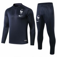 France Navy Training Technical Soccer Tracksuit 2019/20