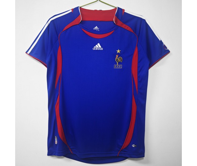 France Home Retro Jersey 2006