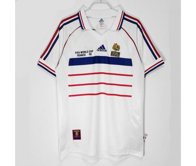 France Away Final Retro Jersey 1998