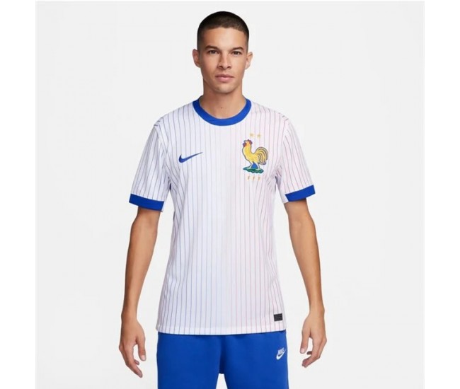 France Mens Away Authentic Jersey 24-25