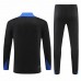 France National Team Mens Black Training Technical Football Tracksuit 2024-25